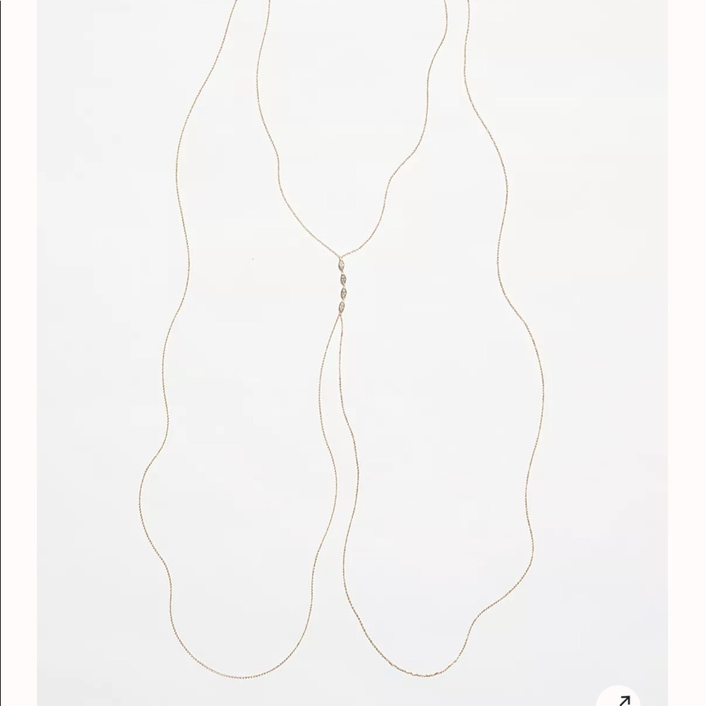 NWT Lili Claspe Imperial Belly Chain